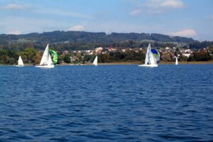 Camping in Zürich am idyllischen Waldhof in wunderschöner Seelage.